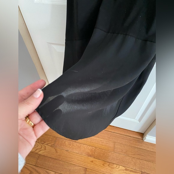 Fantastic modern black asymmetrical dress from Laura - Picture 4 of 6